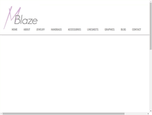 Tablet Screenshot of marieblaze.com